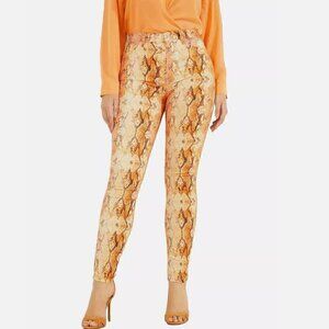 #7 NWT Marciano by Guess Printed Super High Stiletto 99 in Sonora Skin